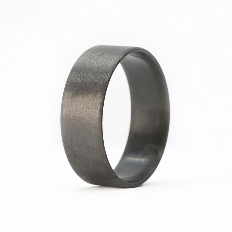 Ultralight Carbon Fiber Men's Wedding Band Element Ring