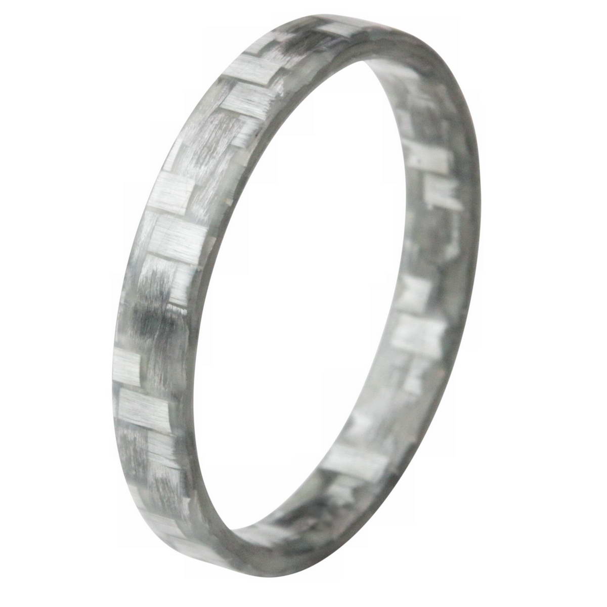 Non Conductive Wedding Ring Made from Fiber Glass | Element Ring Co. 9.5 / 8mm