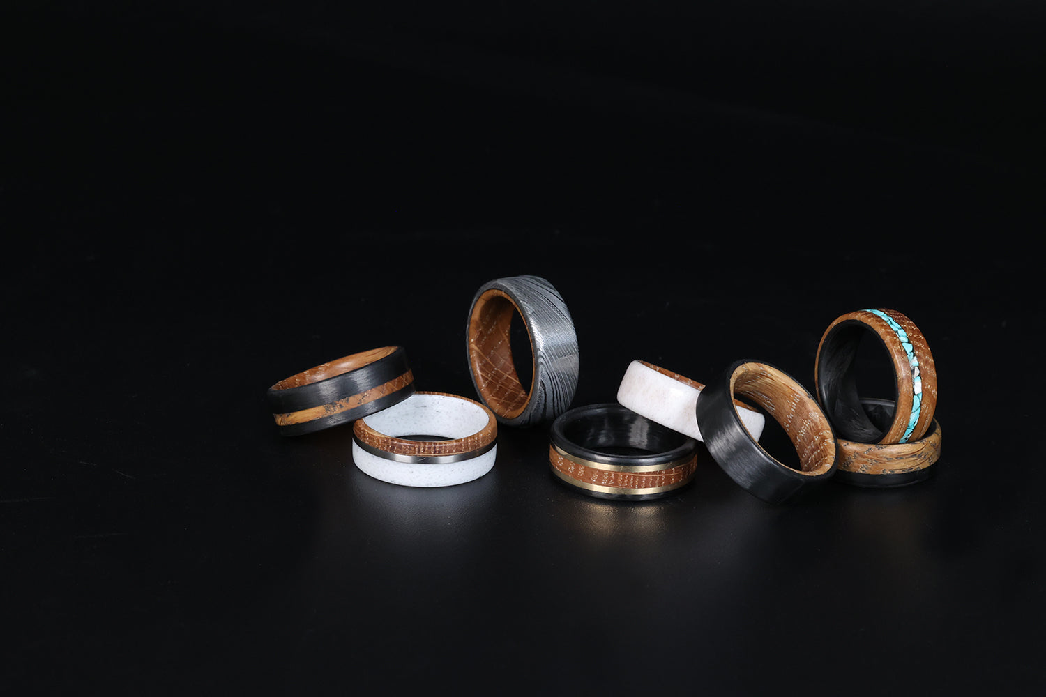 Whiskey Barrel Wood Rings 