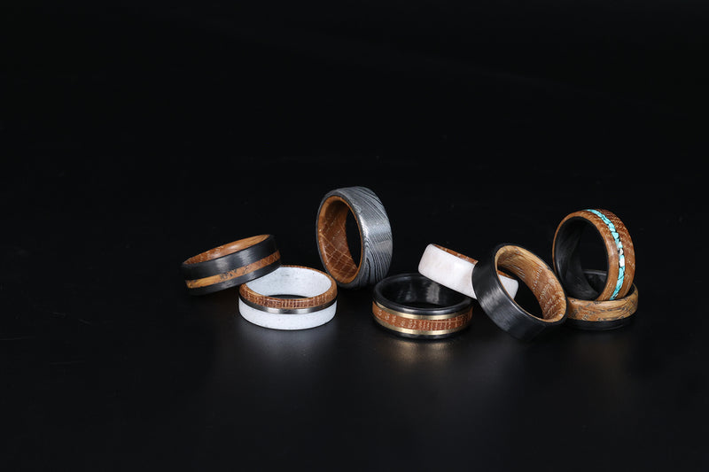 Whiskey Barrel Wood Rings 