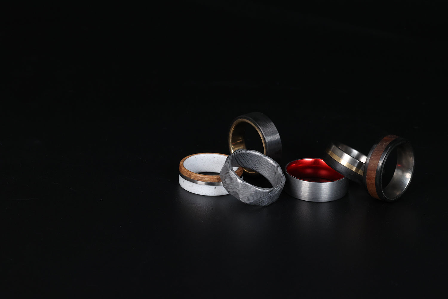 Titanium and Gold Rings | Men's Wedding Rings | Element Ring Co
