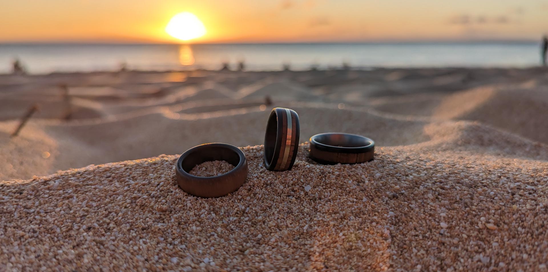 Koa Wood Rings