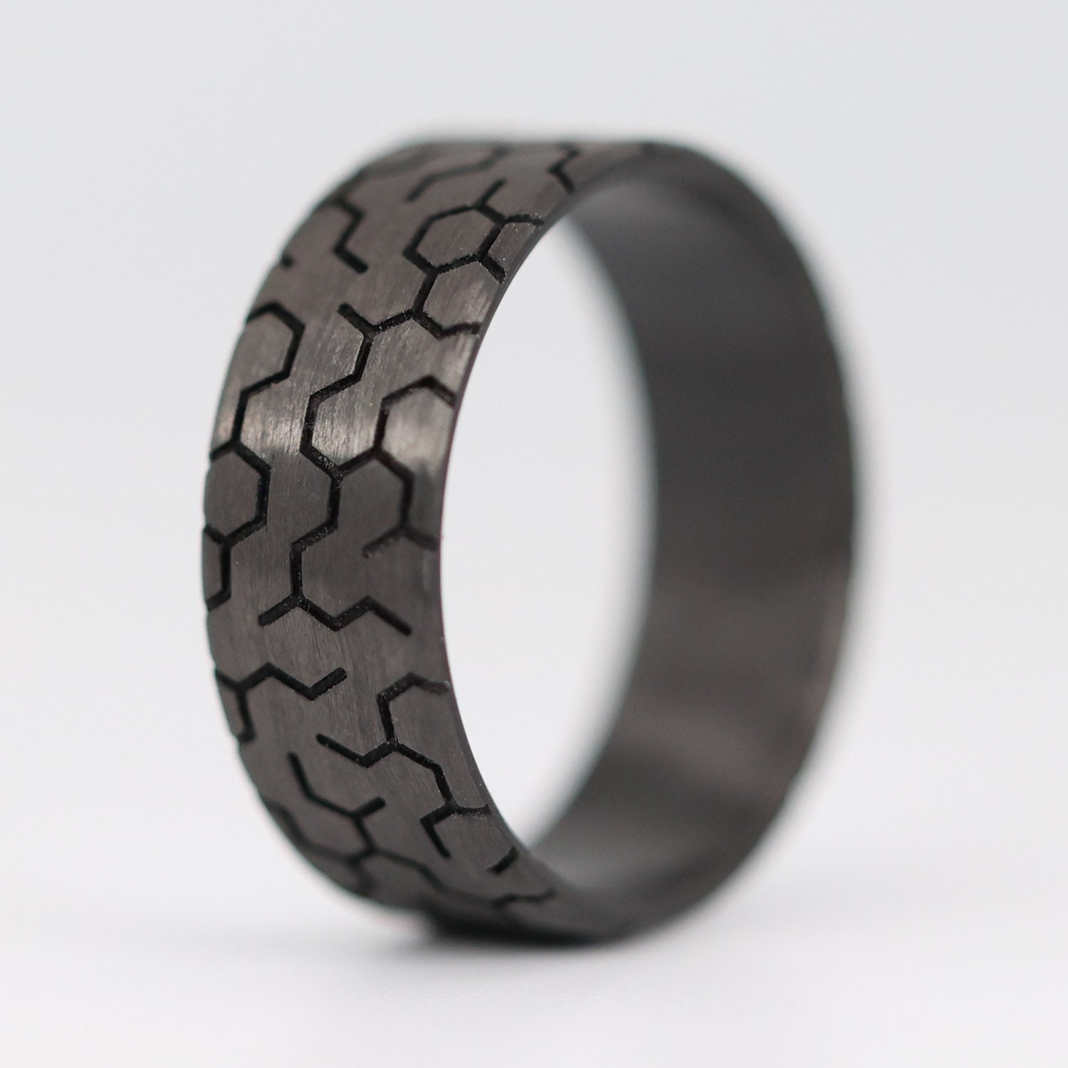 Elemenmt Rong Ultralight Carbon Fiber Men's Wedding Band | Element Ring Co.