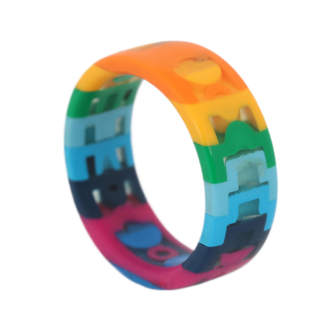 The Builder Lego® Ring (Customizable)
