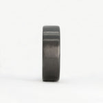 ultralight carbon fiber mens wedding band front view