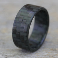 Carbon Fiber Glow Ring Overhead View