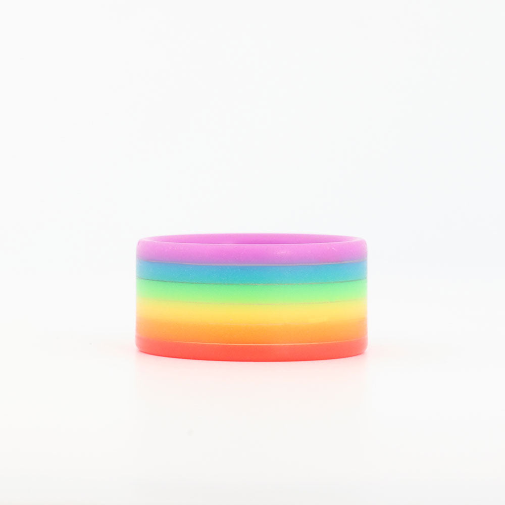 Glow Rainbow Ring Laying Flat