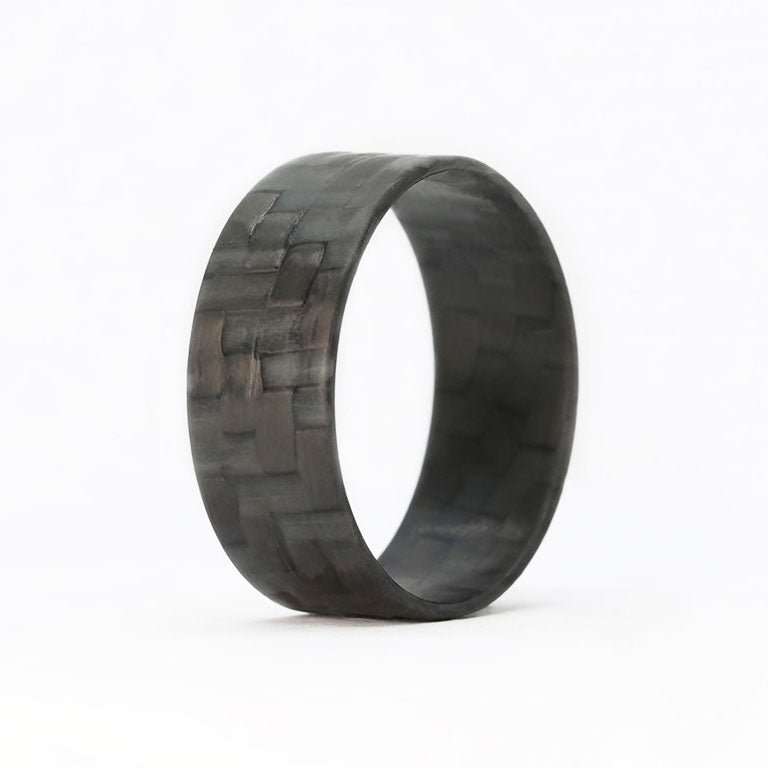 Ultralight Glowing Carbon Fiber Ring