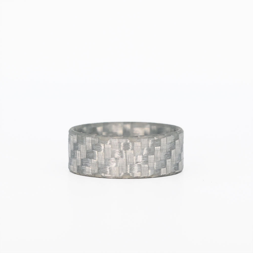 Non Conductive Wedding Ring Laying Flat