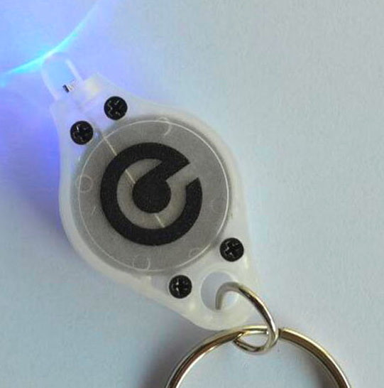 UV keychain light