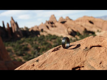 ultralight carbon fiber mens wedding band showcase video